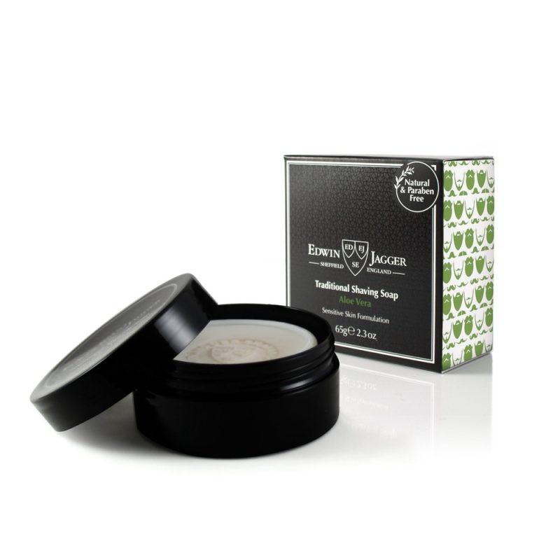 Edwin Jagger - Aloe Vera Shaving Soap 65g Tub