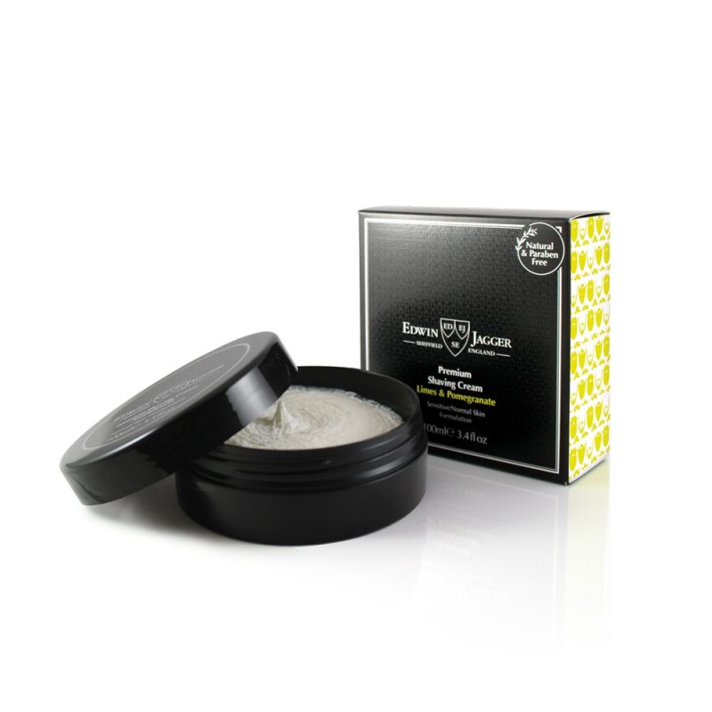 Edwin Jagger - Limes & Pomegranate Shaving Cream 100ml Bowl