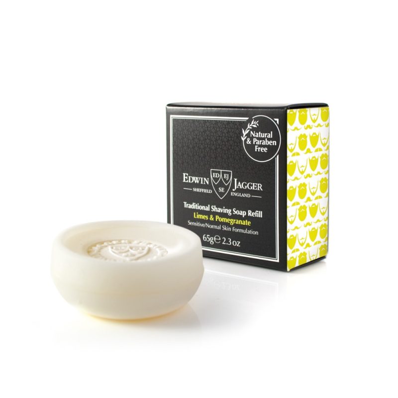 Edwin Jagger - Limes & Pomegranate Shaving Soap Refill 65g