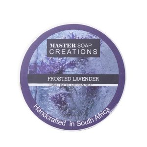 Master Soap Creations - Frosted Lavender Shaving Soap, 170g - Menthol