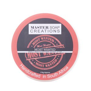 Master Soap Creations - Most Wanted Shaving Soap, 170g