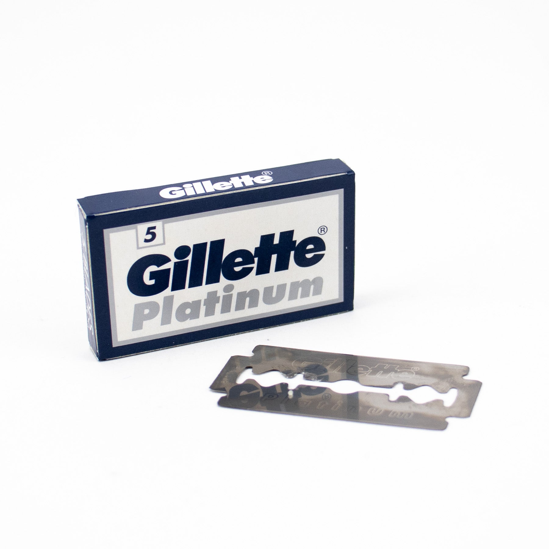 Gillette Platinum Double-Edge Razor Blades – 5 Pack
